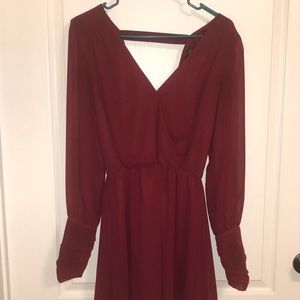 Crimson dress - Size SMALL